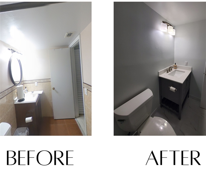 HOLLYWOOD home's toilet room renovation