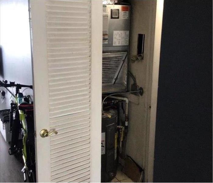 Miami Gardens Air conditioning closet reconstruction